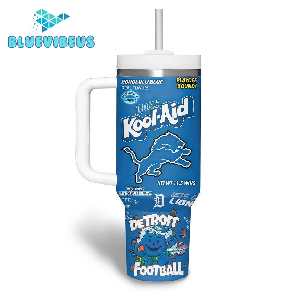 Detroit Lions Football Team New Personalized Stanley Tumbler