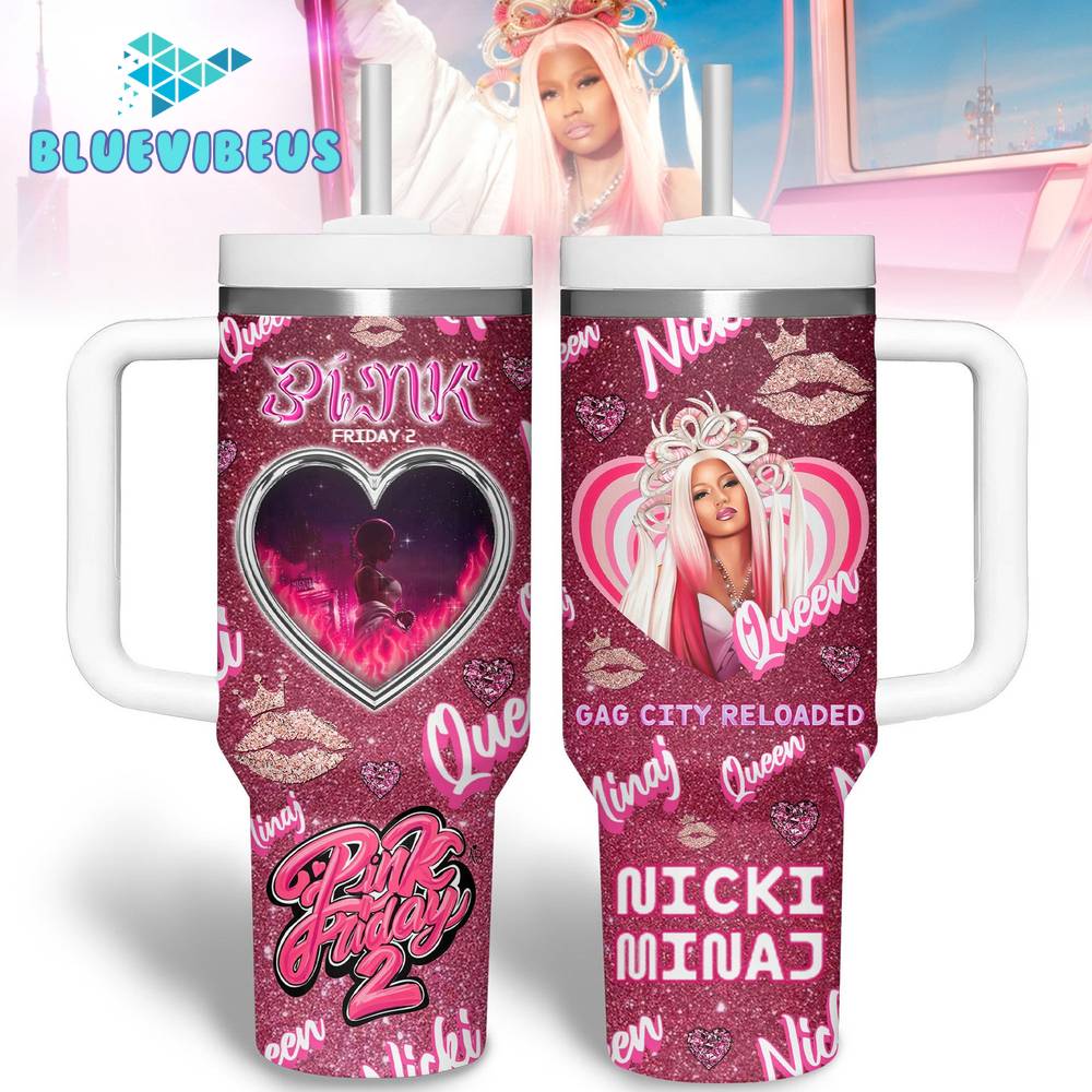 Nicki Minaj Queen Gas City Reloaded Stanley Tumbler