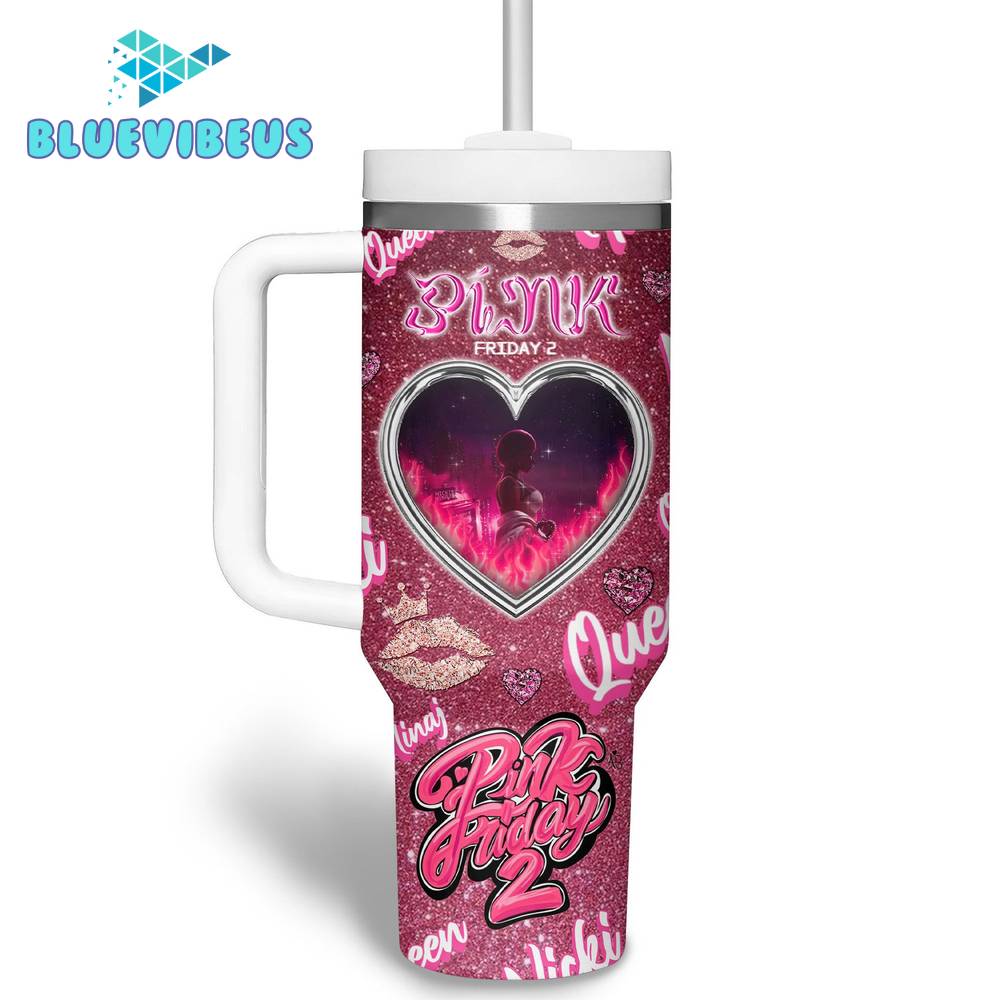 Nicki Minaj Queen Gas City Reloaded Stanley Tumbler