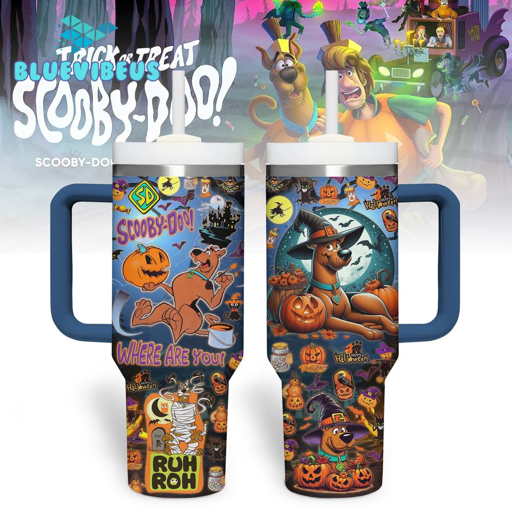 Scooby-Doo Trick Or Treat Halloween Stanley Tumbler