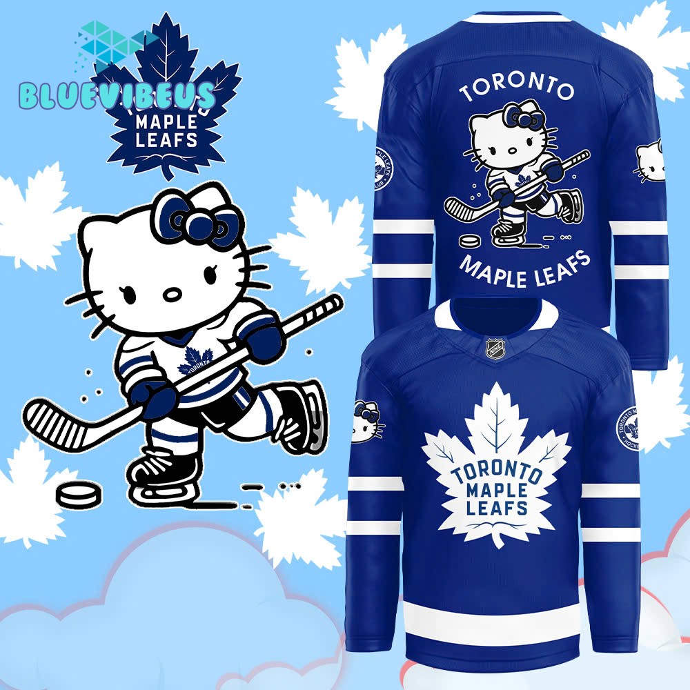 2024 Toronto Maple Leafs x Hello Kitty 50th Anniversary Hockey Jersey