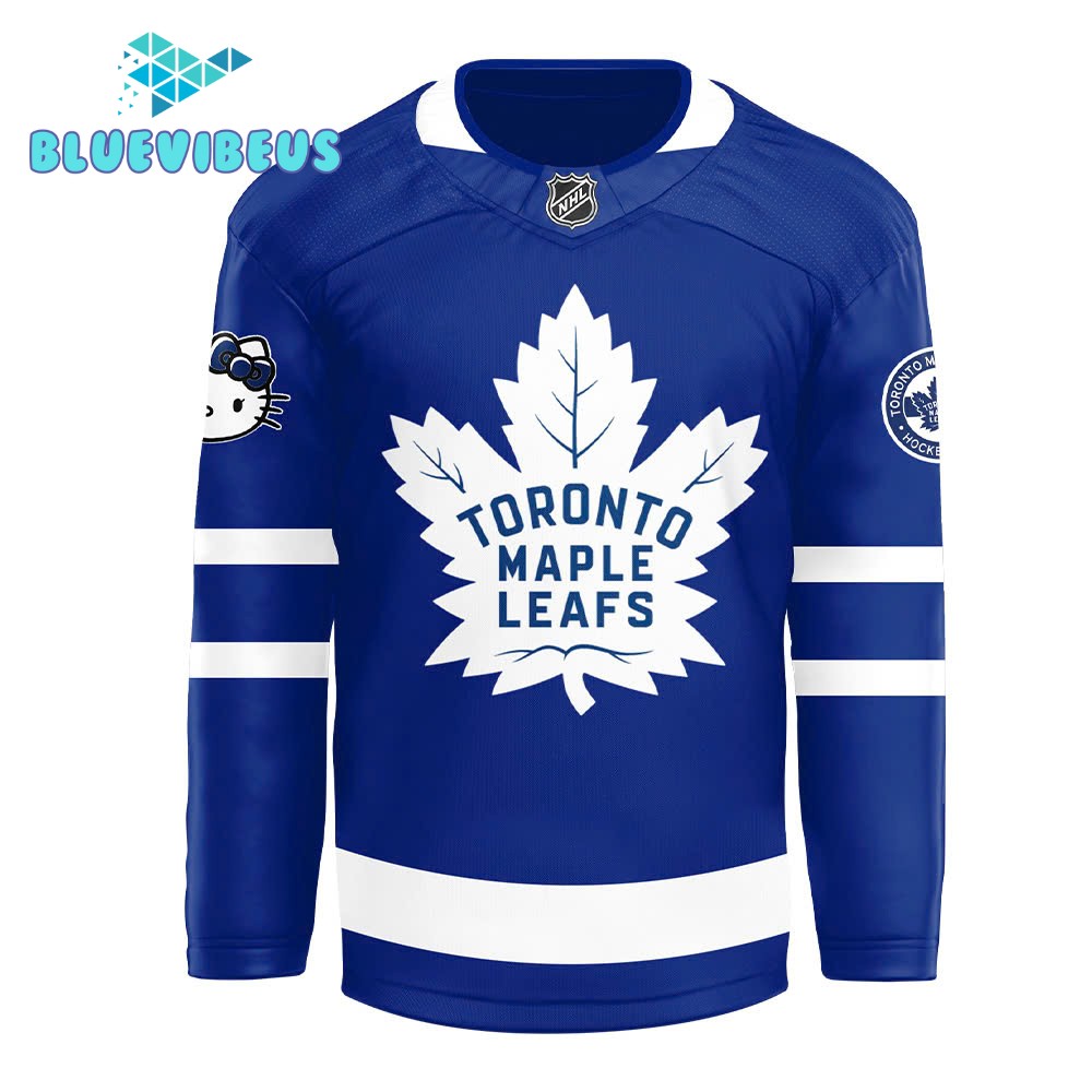 2024 Toronto Maple Leafs x Hello Kitty 50th Anniversary Hockey Jersey