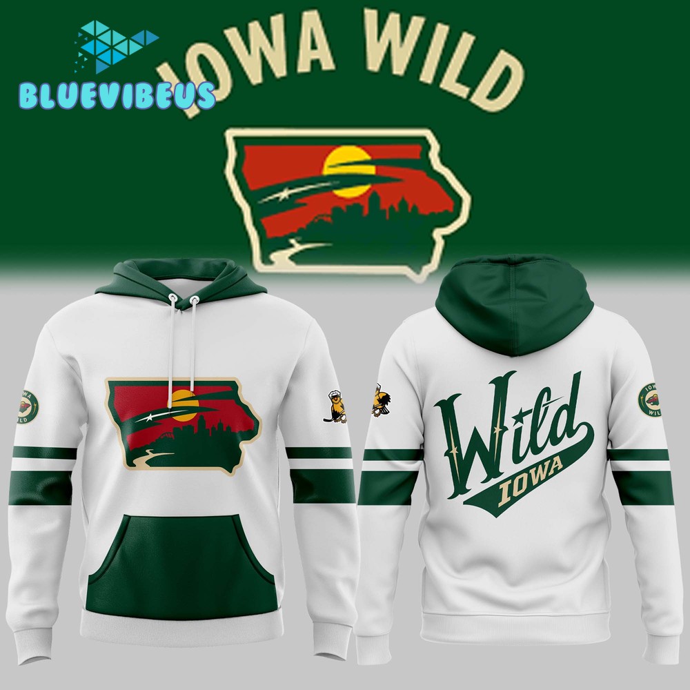 AHL Iowa Wild “Iowa Grown” Alternate Hoodie 2024