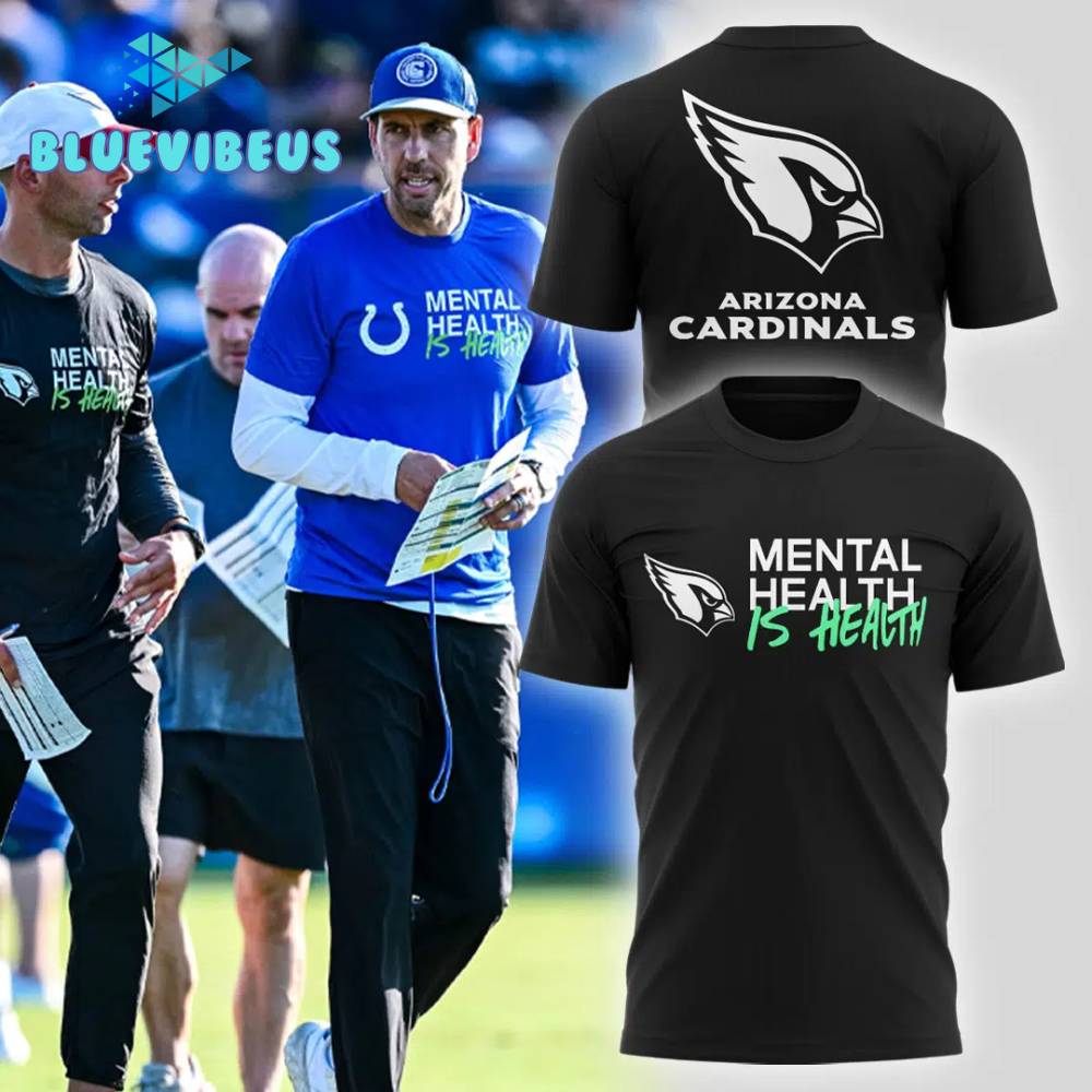 Arizona Cardinals Metal Health Is Health Shirt