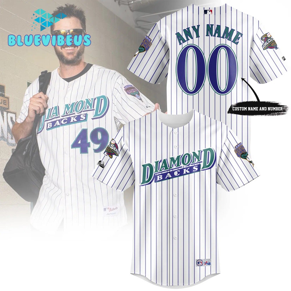 Arizona Diamondbacks MLB 2024 Throwback Baseball Jersey