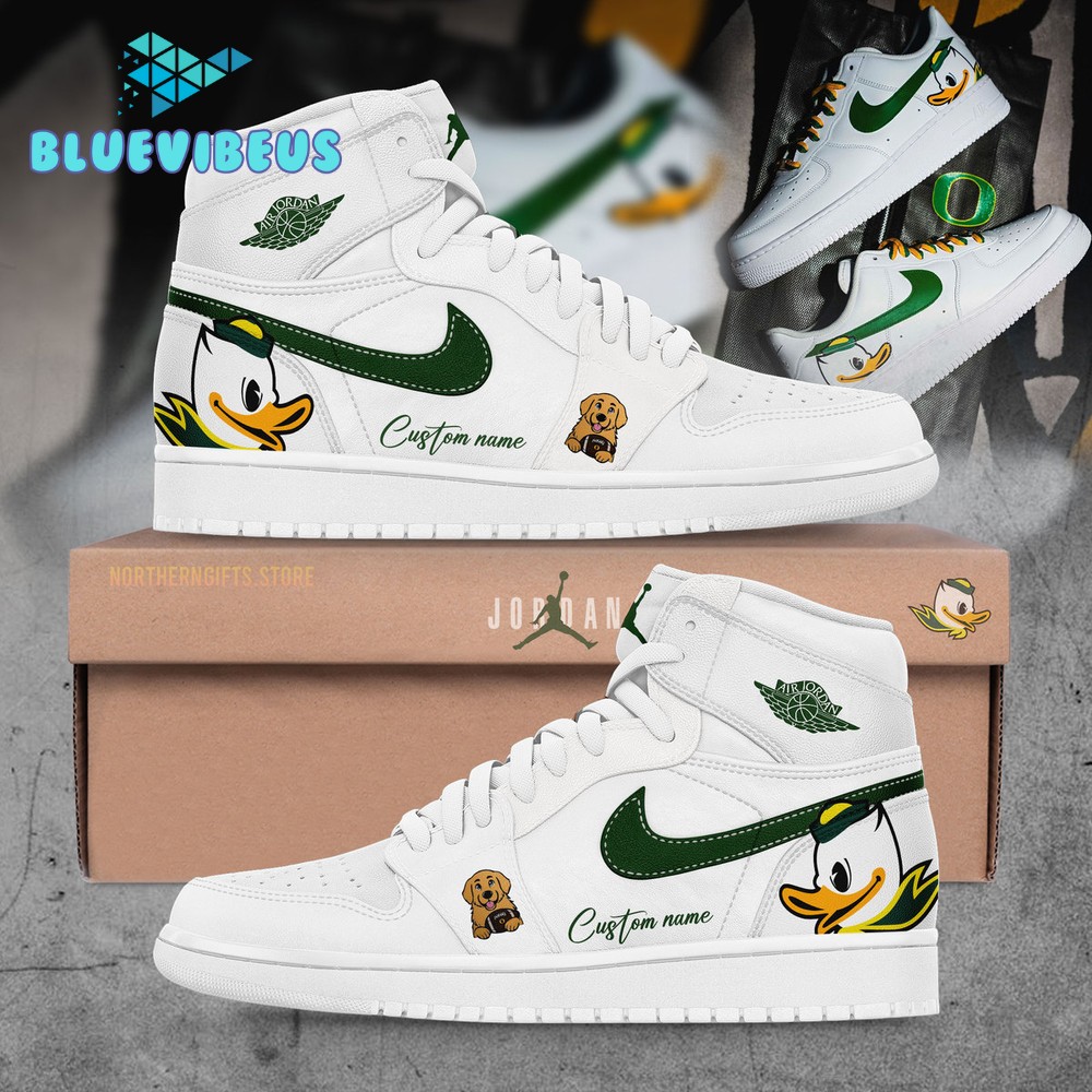 Ben Herbstreit x Oregon Ducks Custom Name Air Jordan 1