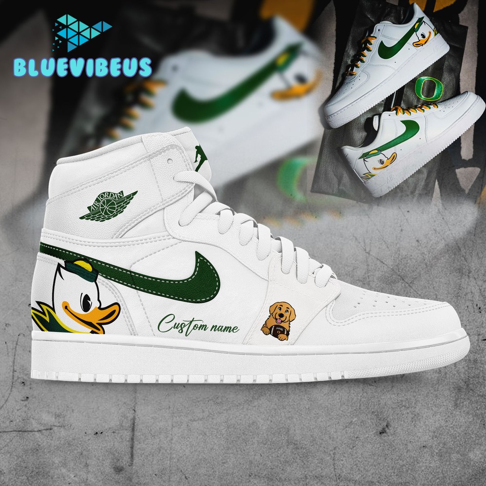 Ben Herbstreit x Oregon Ducks Custom Name Air Jordan 1