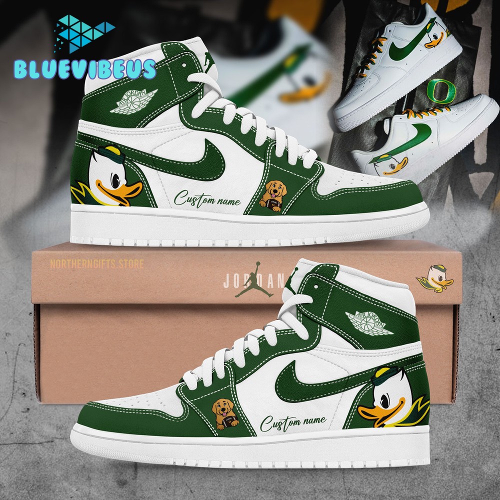 Ben Herbstreit x Oregon Ducks Personalized Air Jordan 1