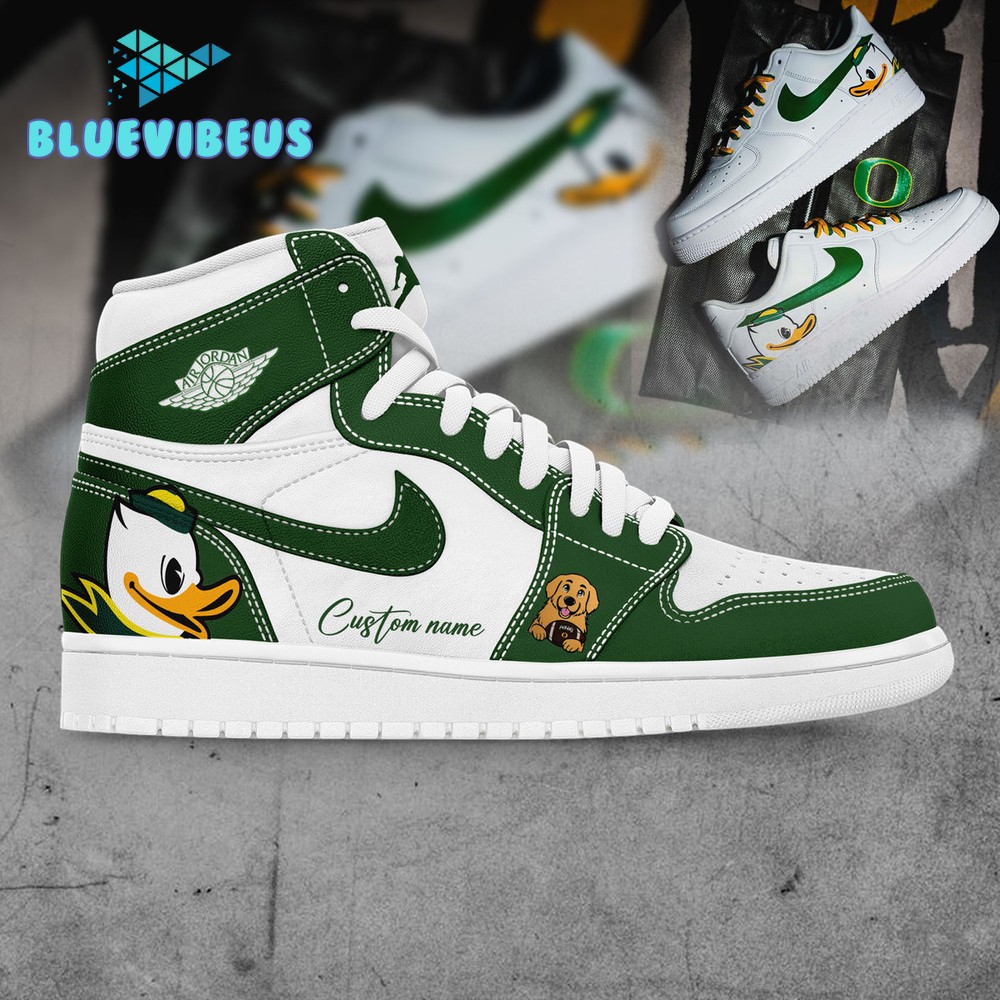 Ben Herbstreit x Oregon Ducks Personalized Air Jordan 1