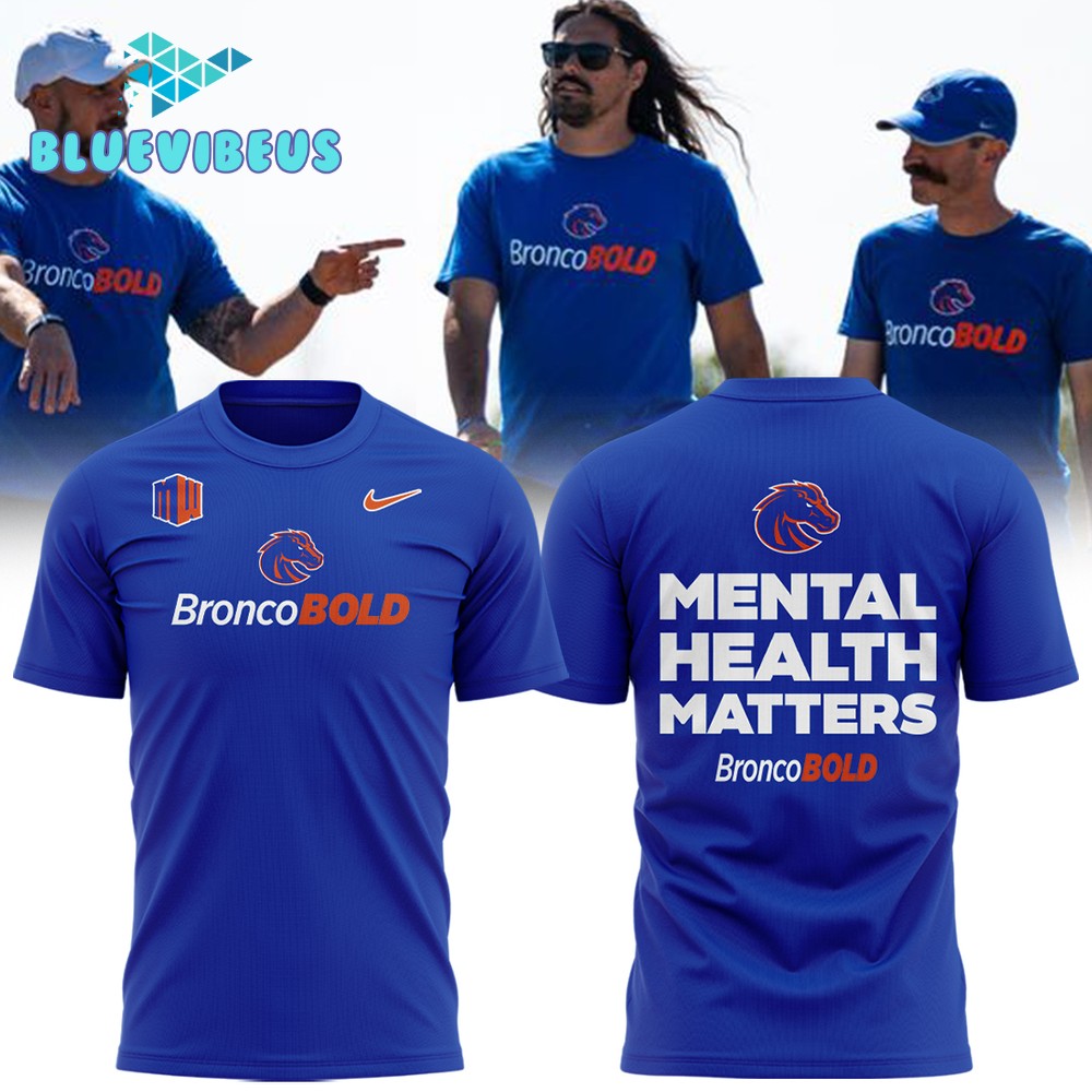 Boise State Broncos Mental Health Matters Special Shirt