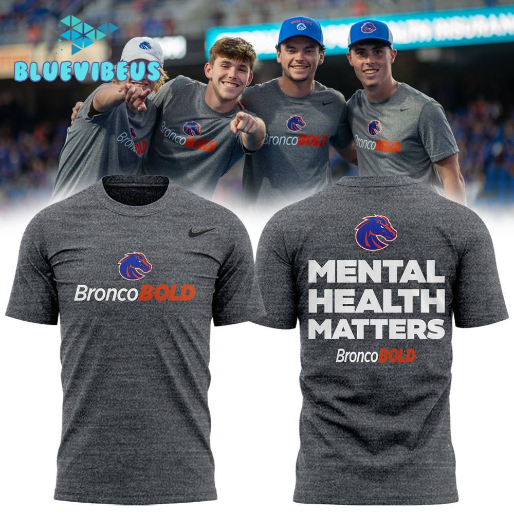 Boise State Broncos Mental Health Matters Shirt