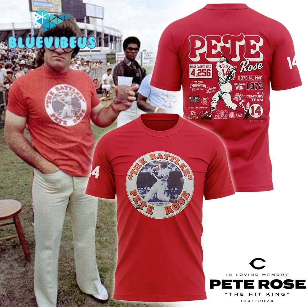 Cincinnati Reds 2024 Honor Pete Rose Shirt