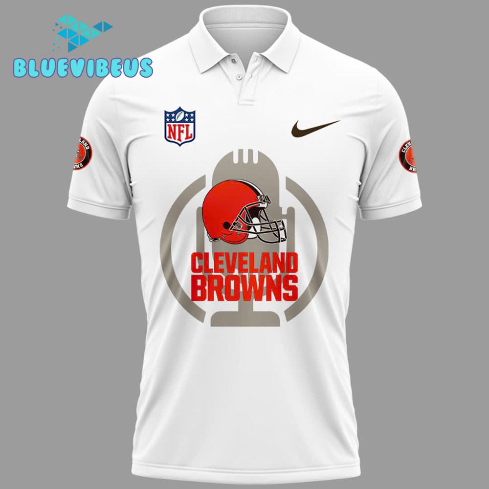 Cleveland Browns Jim Donovan Voice Special Polo Shirt