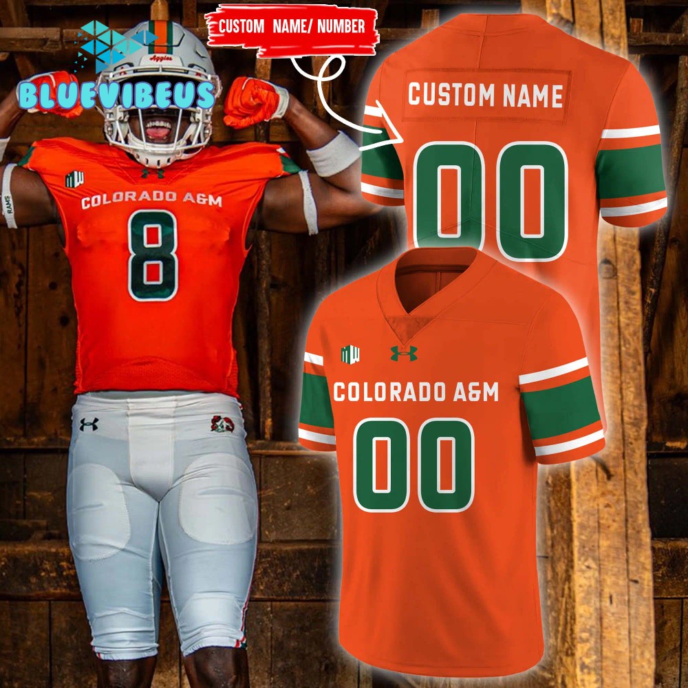 Colorado State Football NCAA New Customized Football Jersey