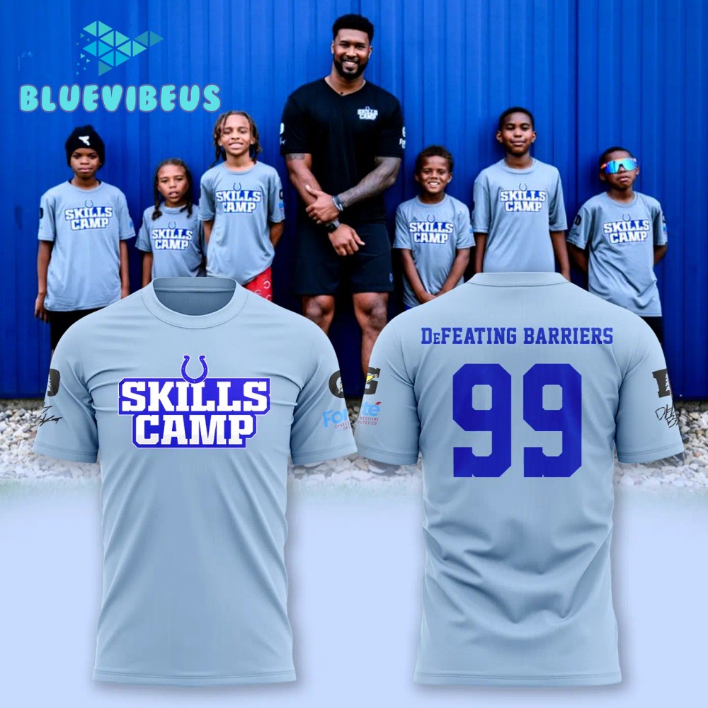 DeForest Buckner 2024 Indianapolis Colts Skills Camp Shirt