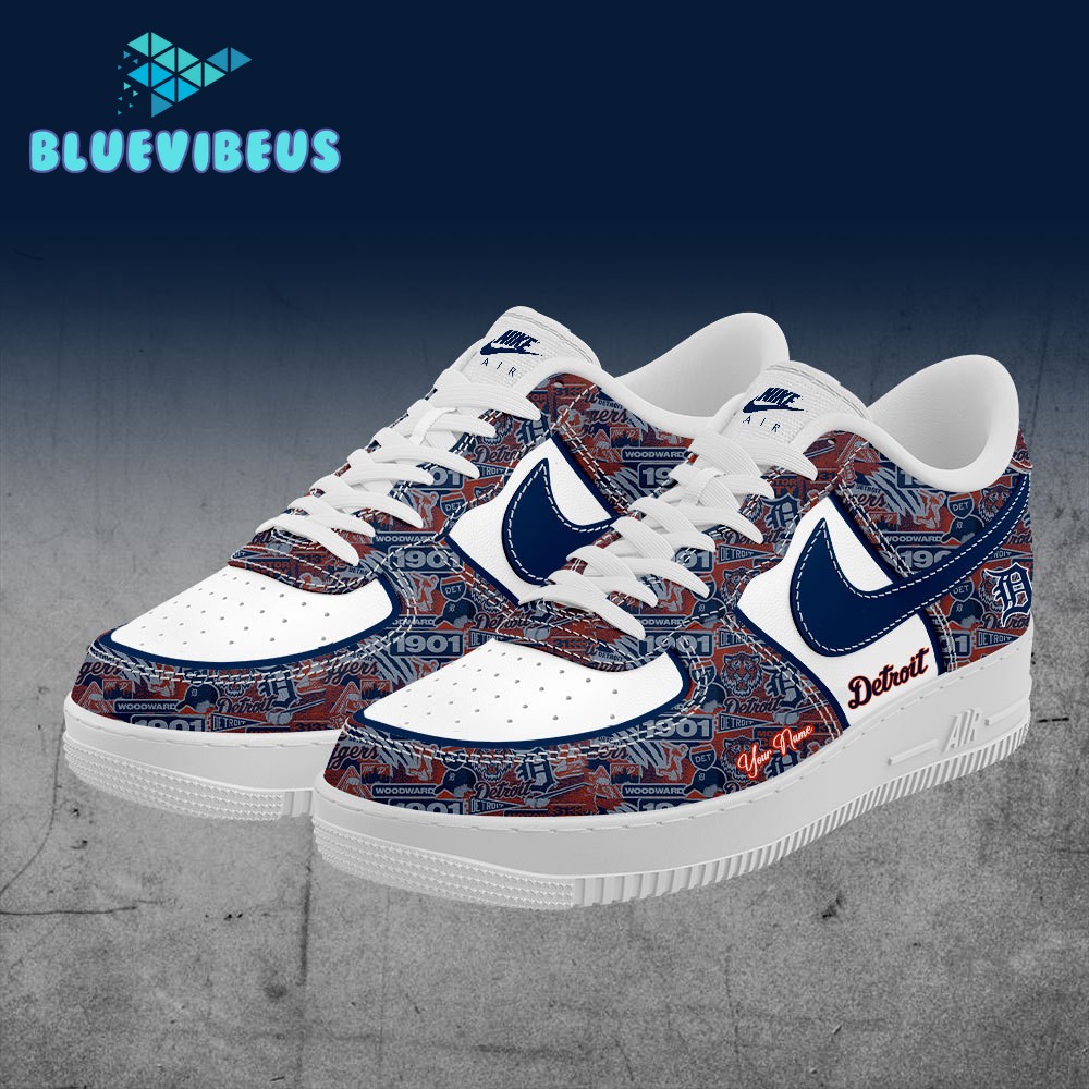 Detroit Tigers 2024 Custom Name For Fans Air Force 1