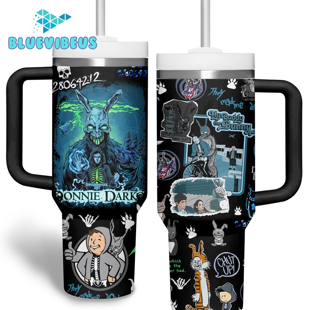 Donnie Darko Halloween 2024 Stanley Tumbler