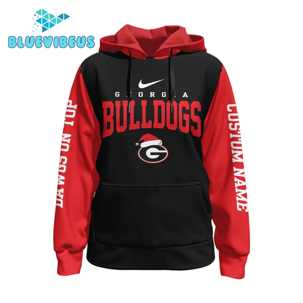 Georgia Bulldogs Football Christmas Time Is Better Hoodie