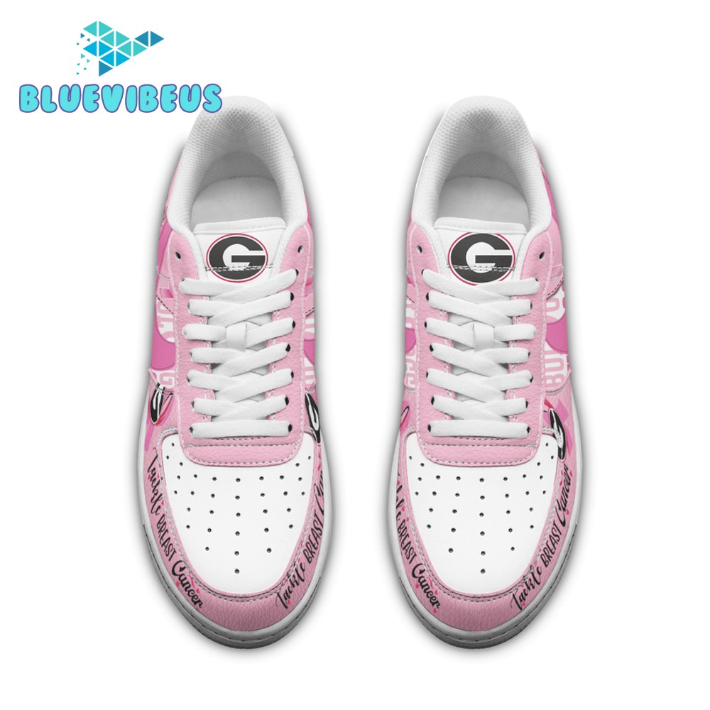 Georgia Bulldogs Tackle Breast Cancer Pink Out Air Force 1