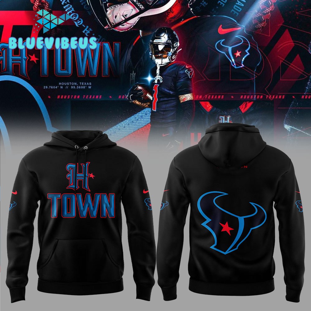 Houston Texans H Town Limited Edition Combo Hoodie, Pants, Cap