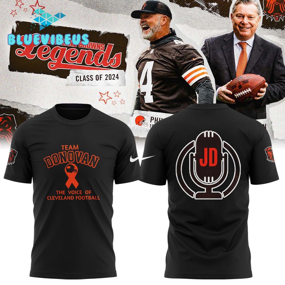 Jim Donovan Cleveland Browns Special Shirt