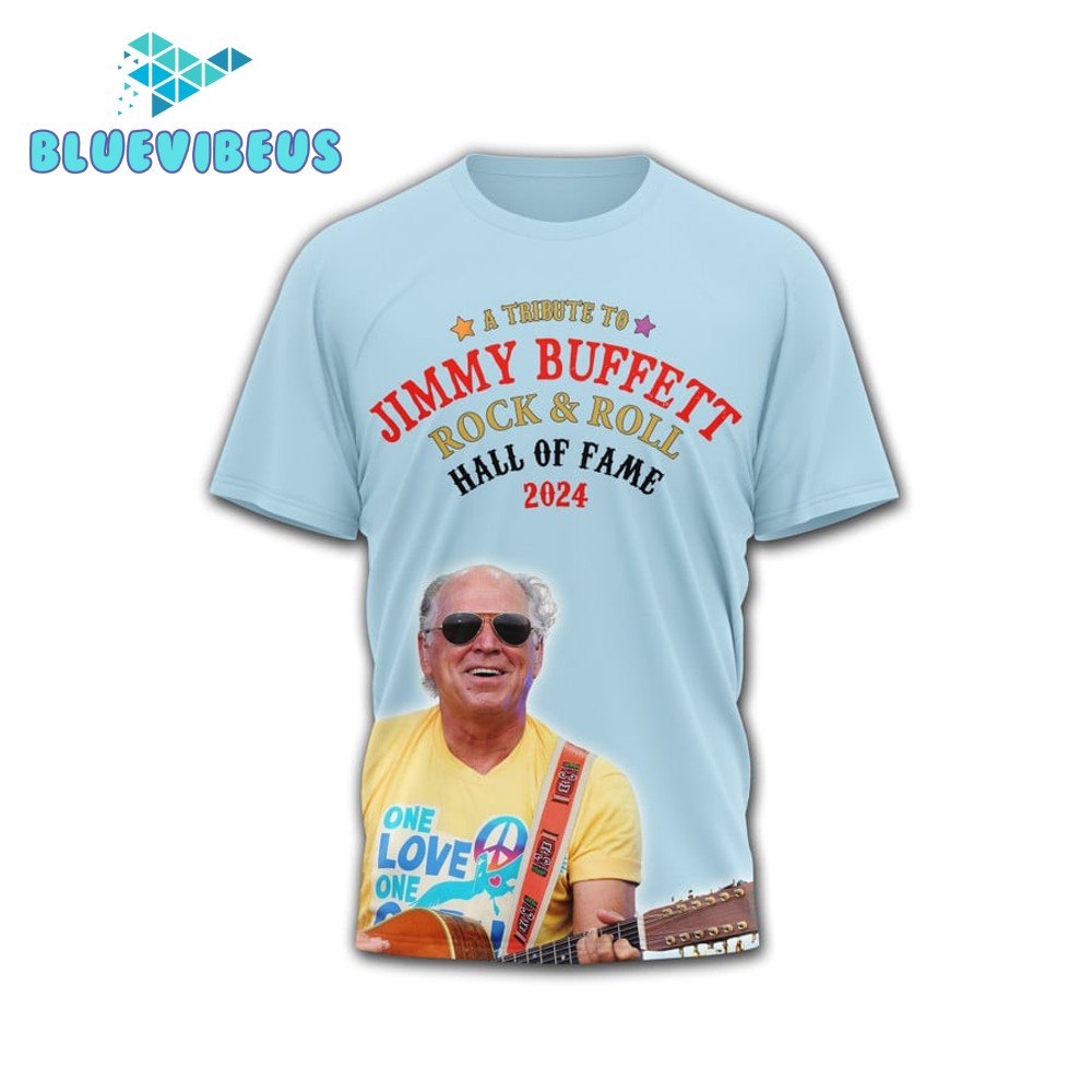 Jimmy Buffett Rock And Roll Hall Of Fame 2024 Shirt