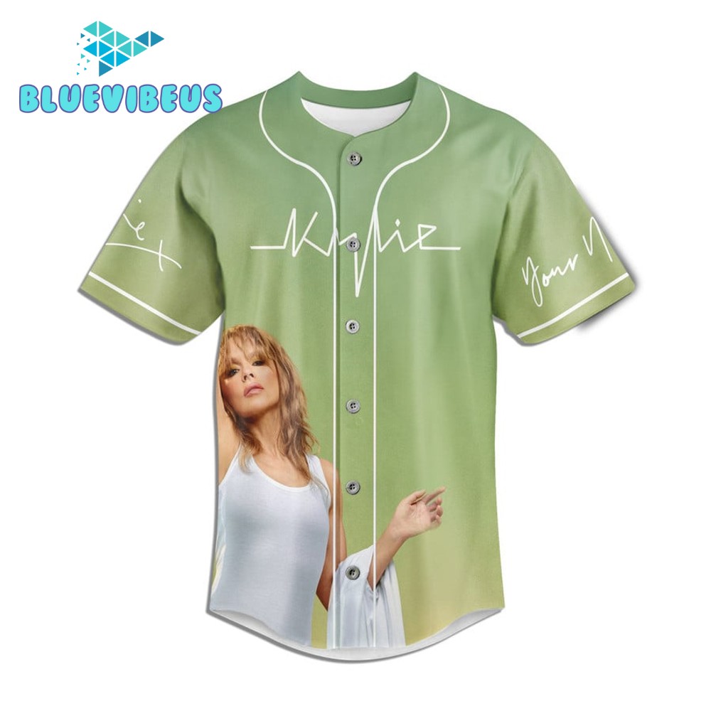 Kylie Minogue Queen Of Pop Customized Baseball Jersey