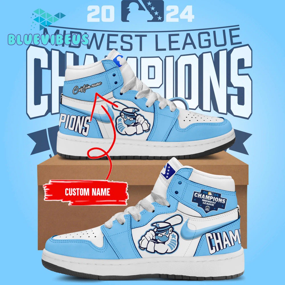 Lake County Captains 2024 Midwest League Champions Air Jordan 1