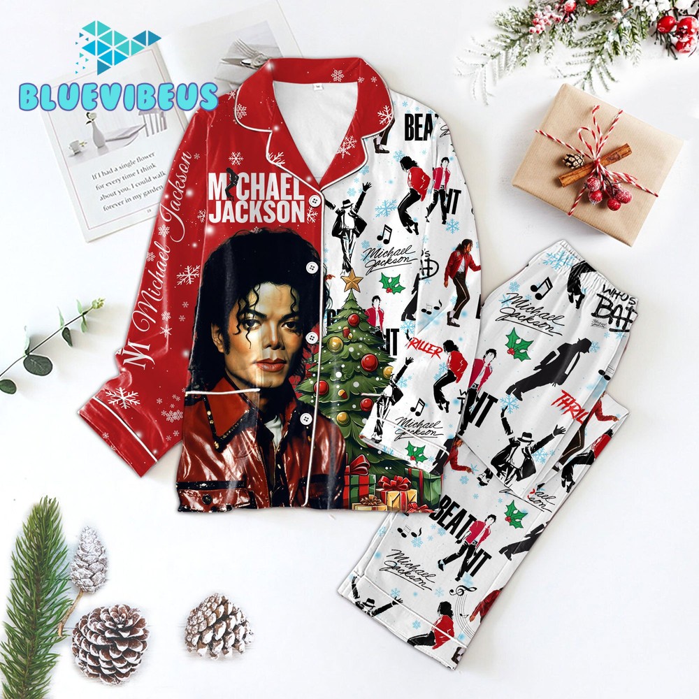 Michael Jackson Thriller Christmas Pajamas Set