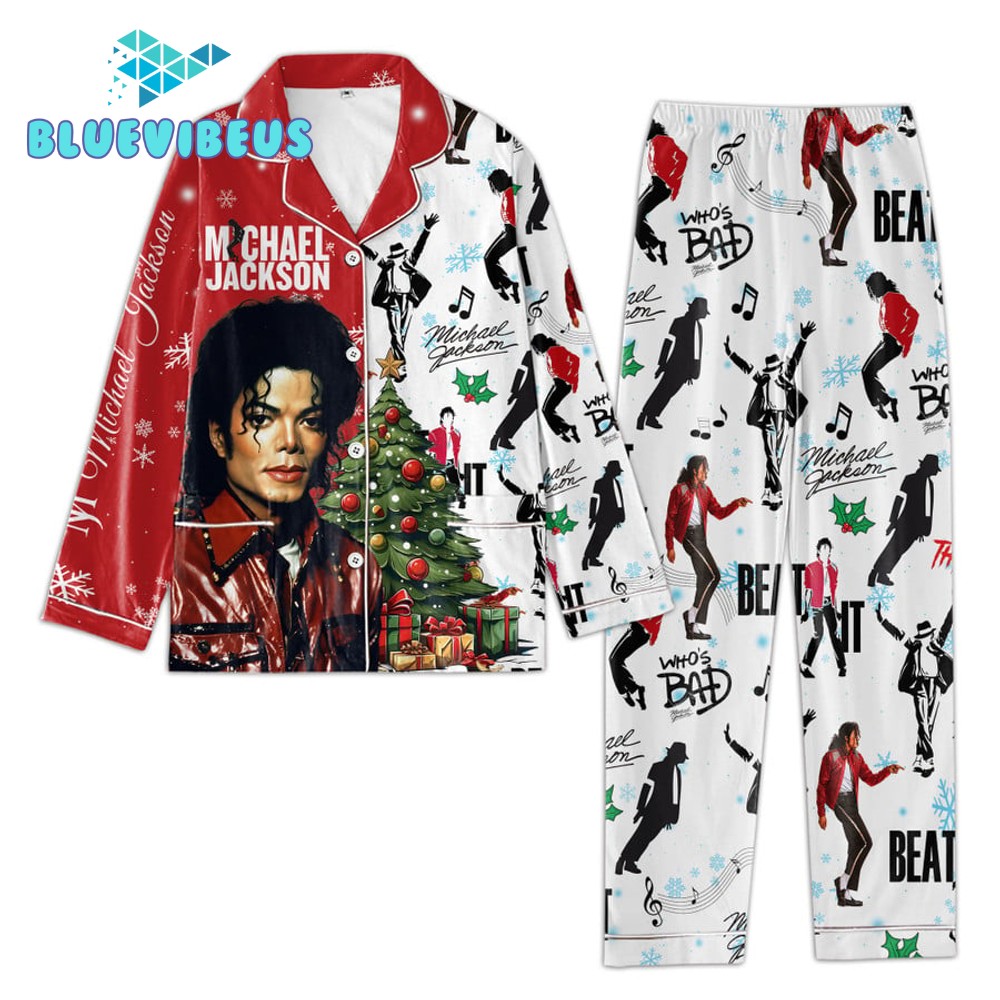 Michael Jackson Thriller Christmas Pajamas Set