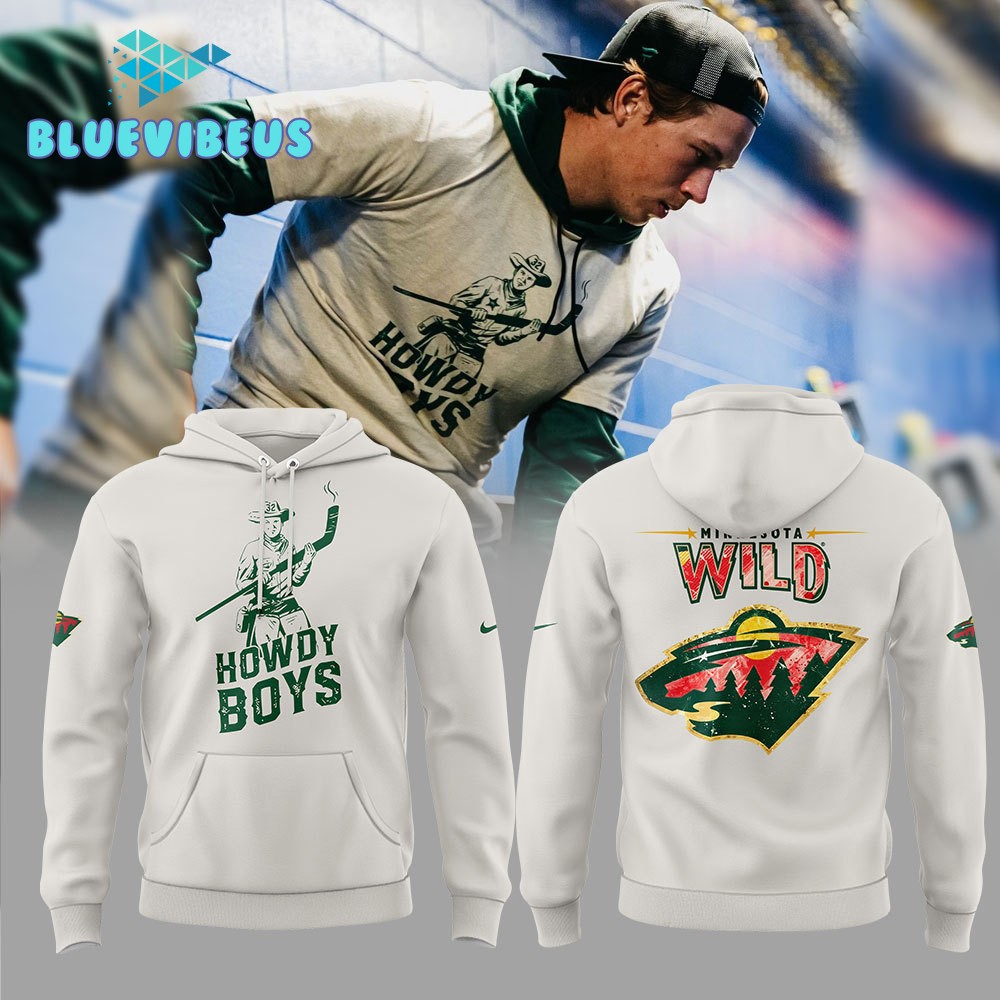 Minnesota Wild Howdy Boys Combo Hoodie, Pants, Cap