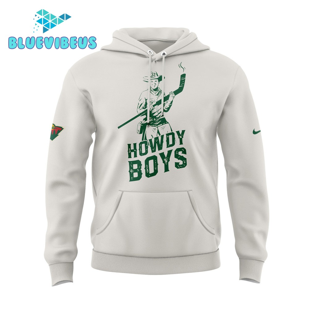 Minnesota Wild Howdy Boys Combo Hoodie, Pants, Cap