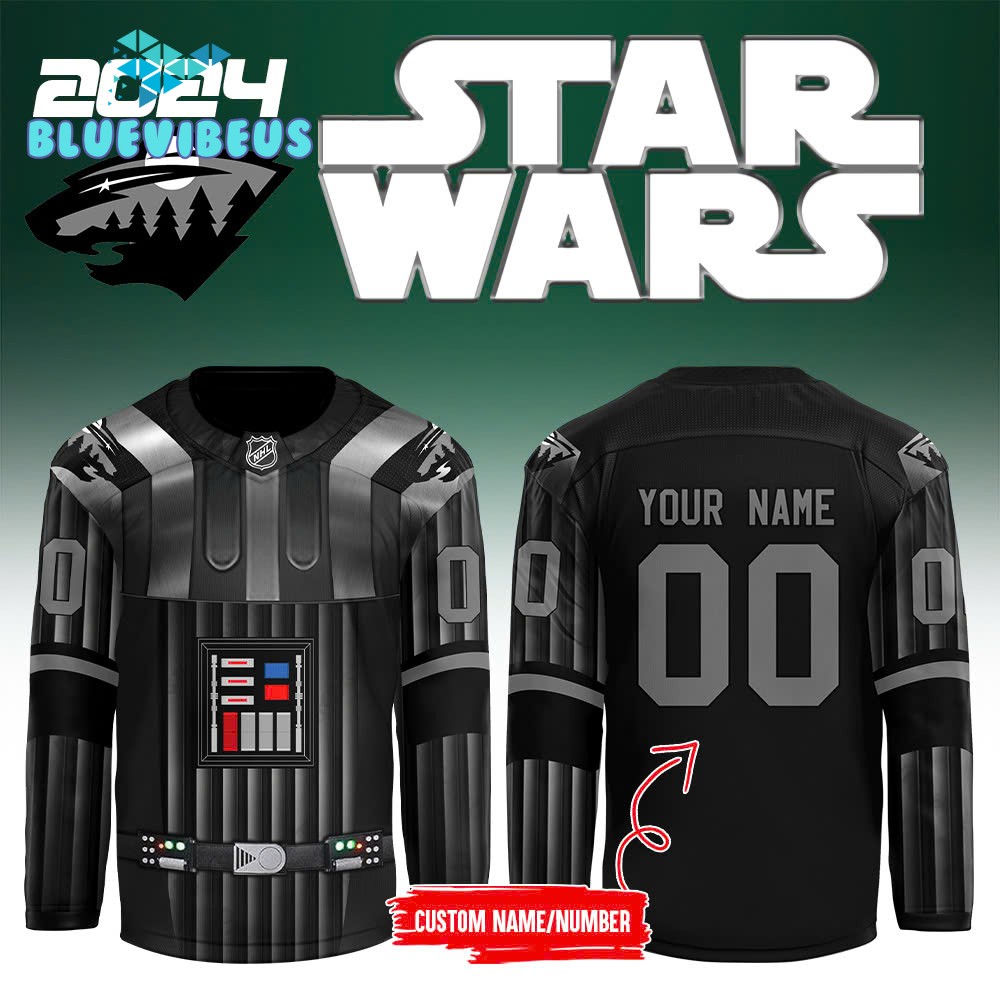 Washington Capitals x Star Wars Night Personalized Hockey Jersey