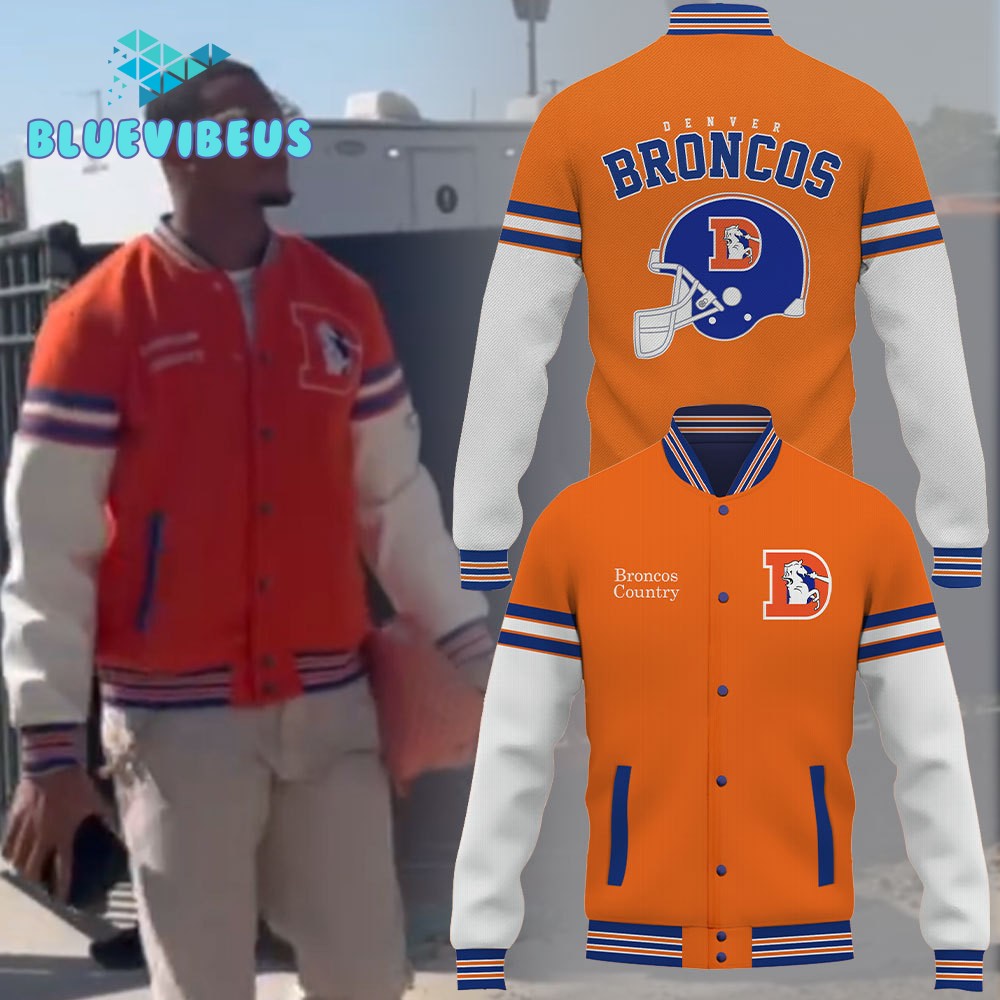 NFL Denver Broncos Country Special Baseball Jacket