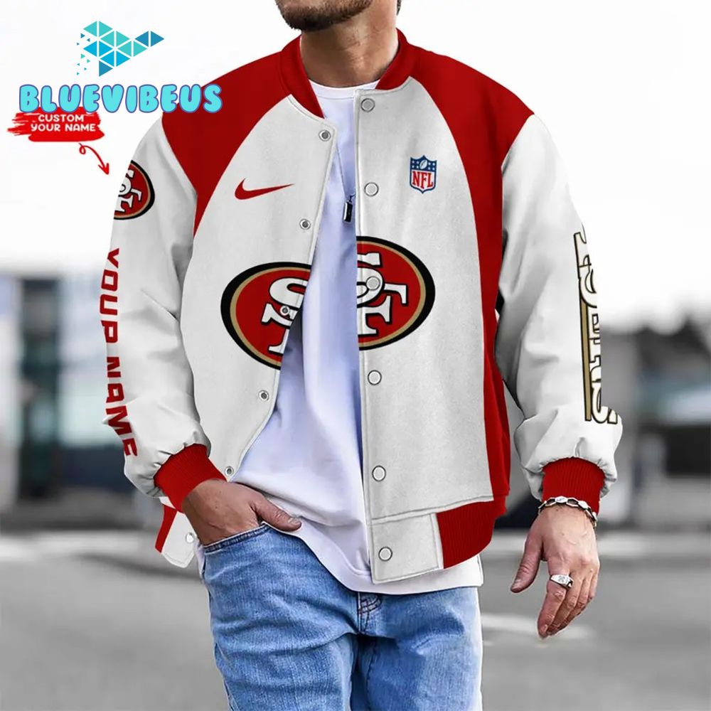 NFL Kansas City Chiefs Personalized Baseball Jacket