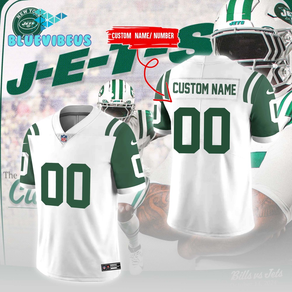 New York Jets Classic Alternate Vapor Football Jersey