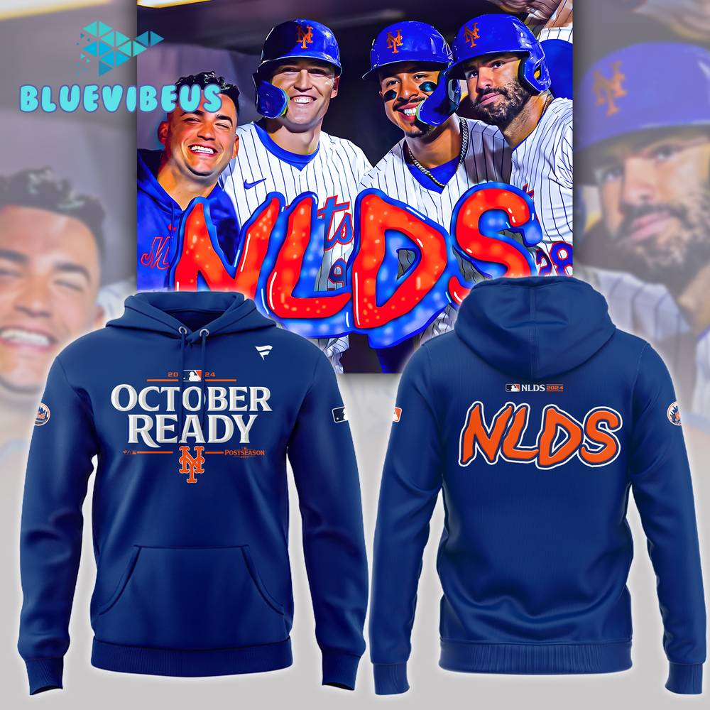 New York Mets MLB October Ready Combo Hoodie, Pants, Cap