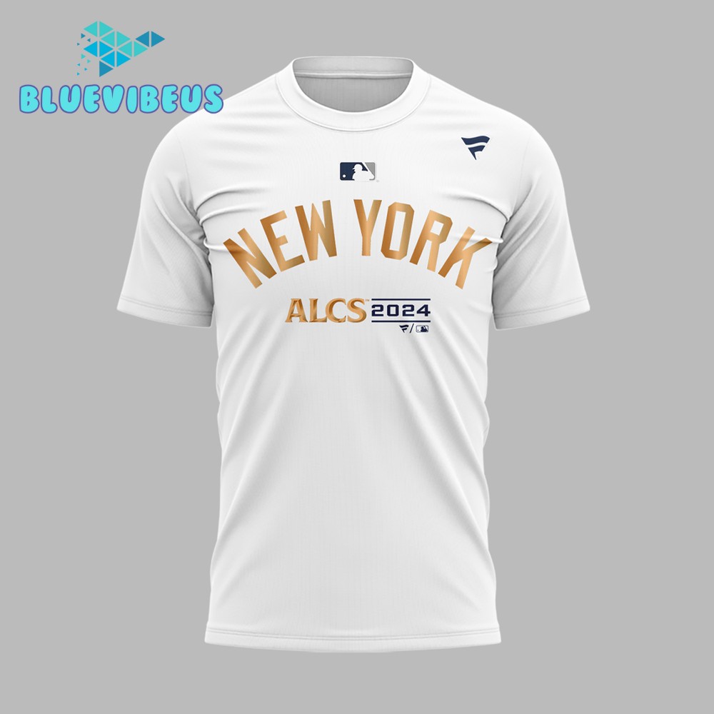 New York Yankees ALCS White Shirt 2024