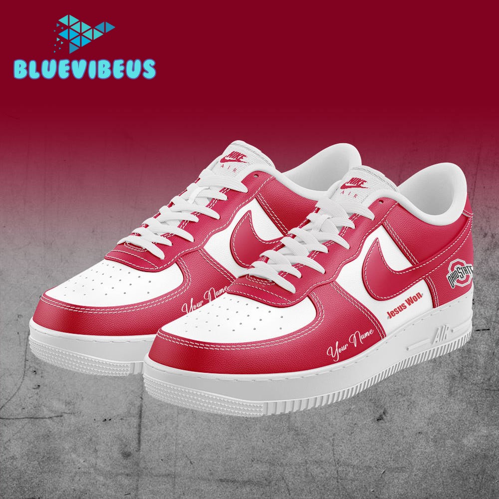 Ohio State FOLLOW JESUS Custom Name 2024 Air Force 1