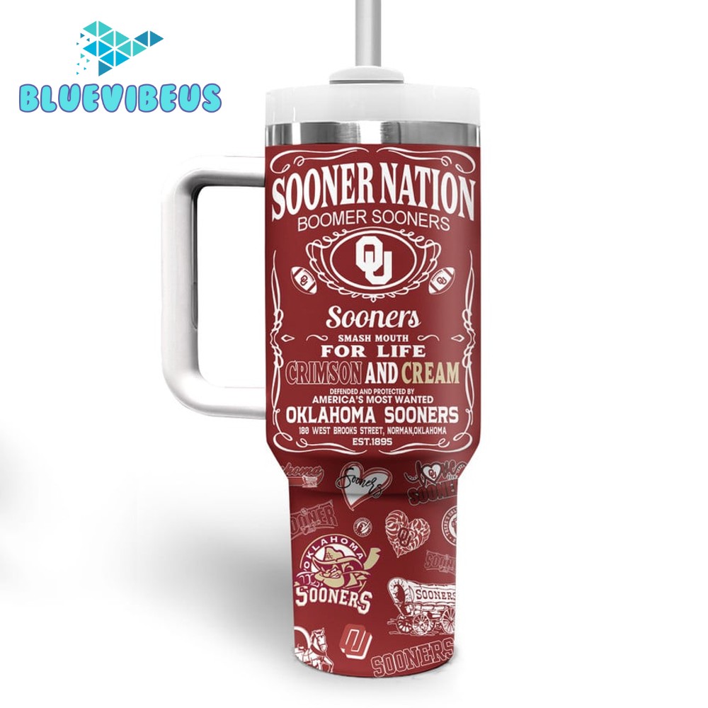 Oklahoma Sooners 2024 Football Schedule Stanley Tumbler