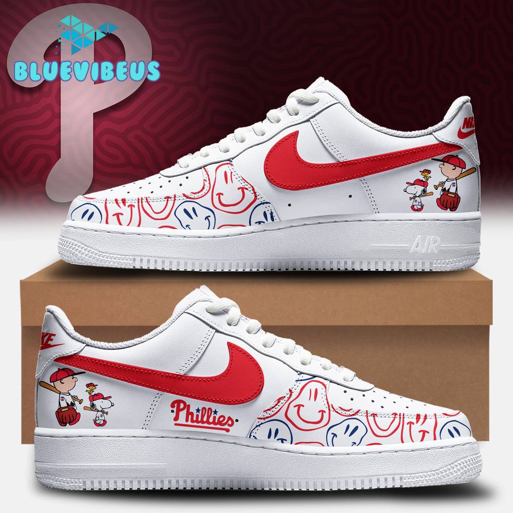 Philadelphia Phillies Limited Edition Smile Air Force 1