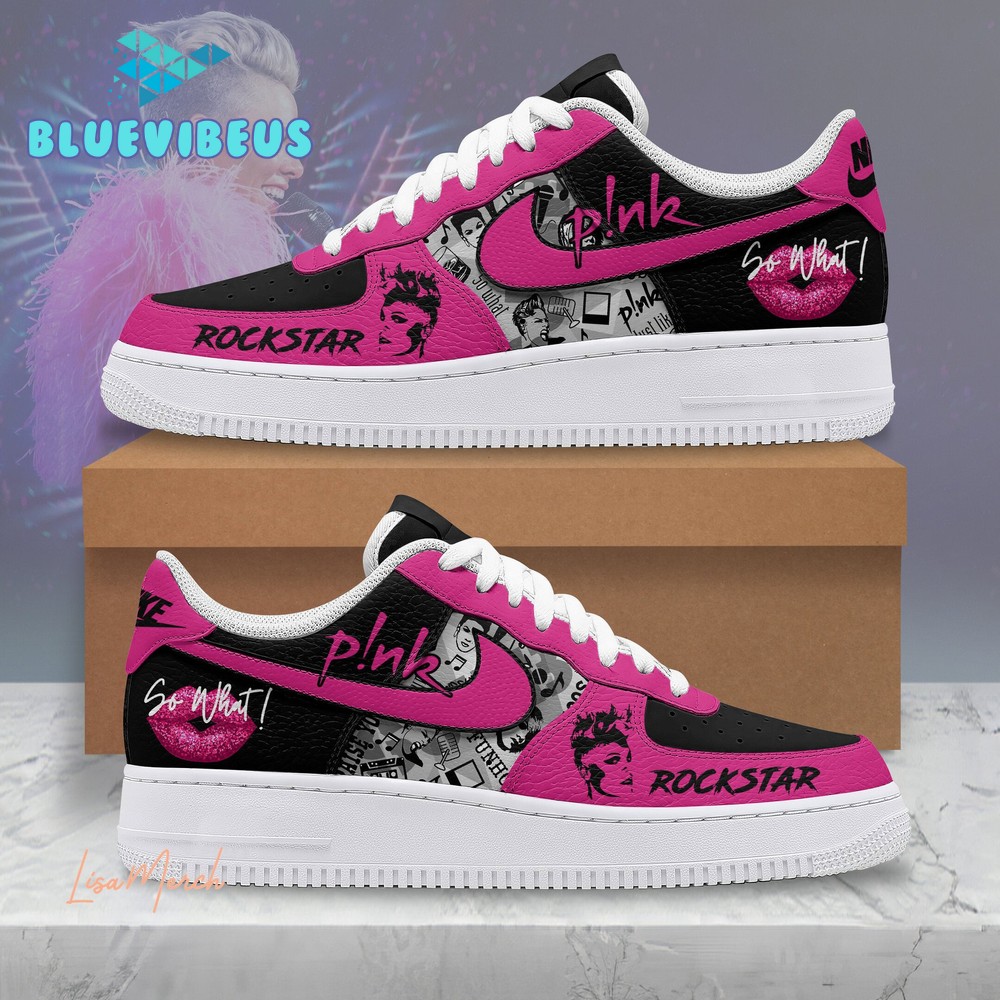 Pink Singer Rockstar Limited Edition Air Force 1