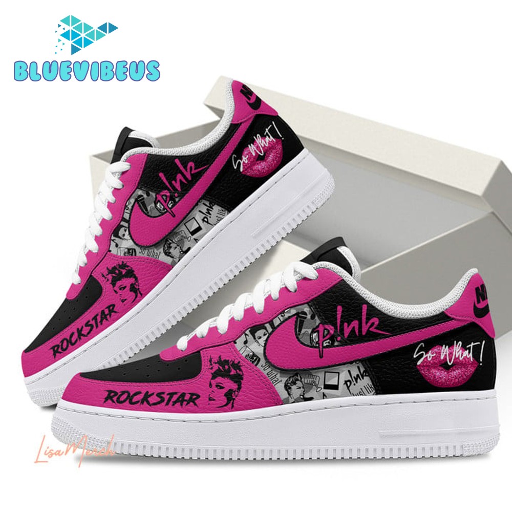 Pink Singer Rockstar Limited Edition Air Force 1