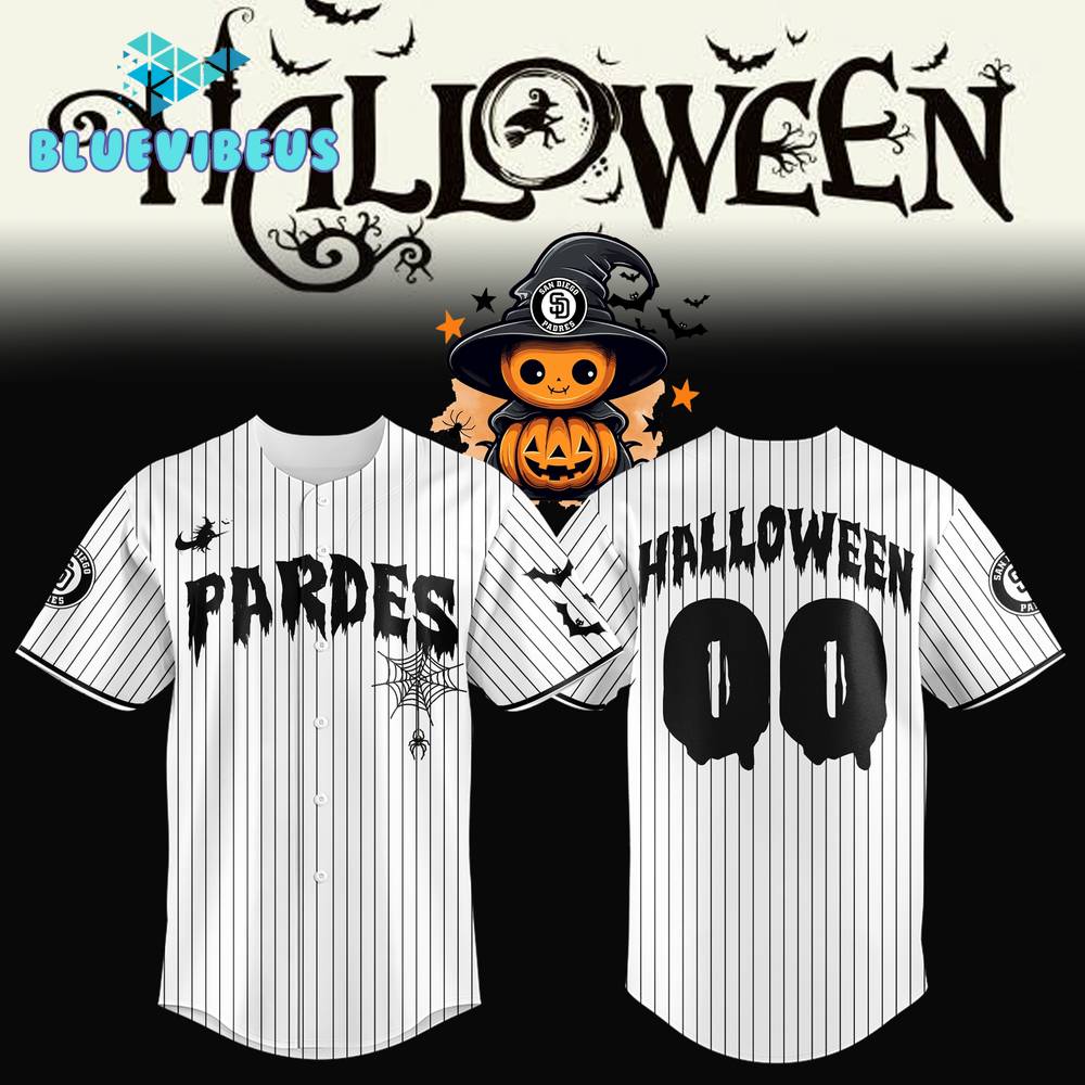 San Diego Padres Halloween 2024 Customized Baseball Jersey