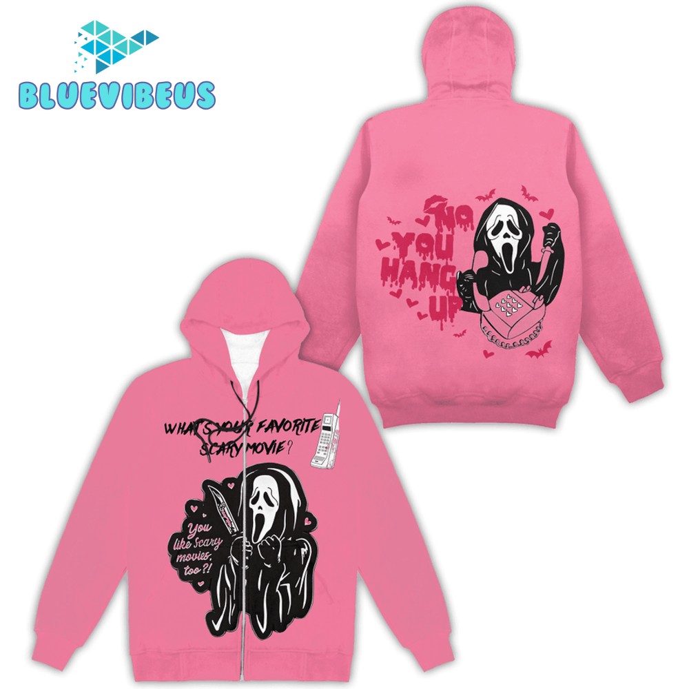 Scary Movie No You Hang Up Hoodie, Zip Hoodie, Sweatshirt