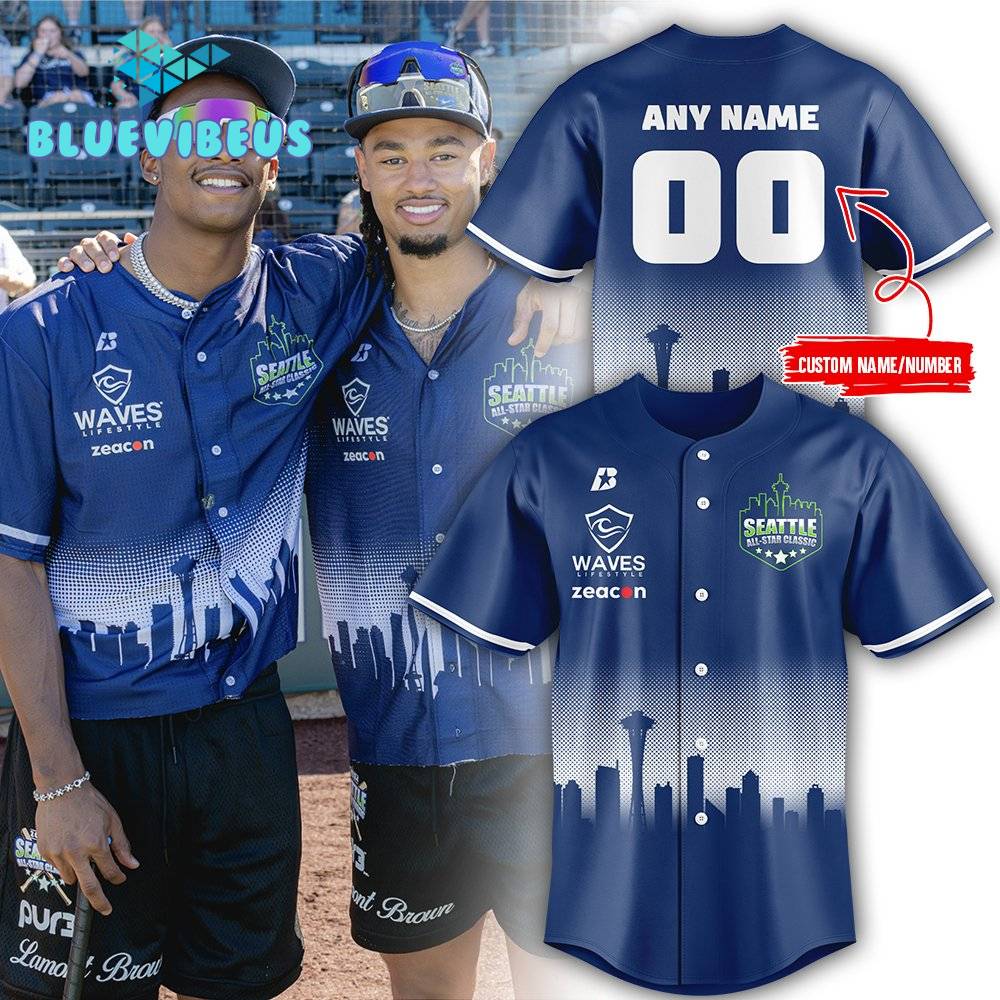 Seattle Seahawks 2024 All Star Classic Customized Baseball Jersey