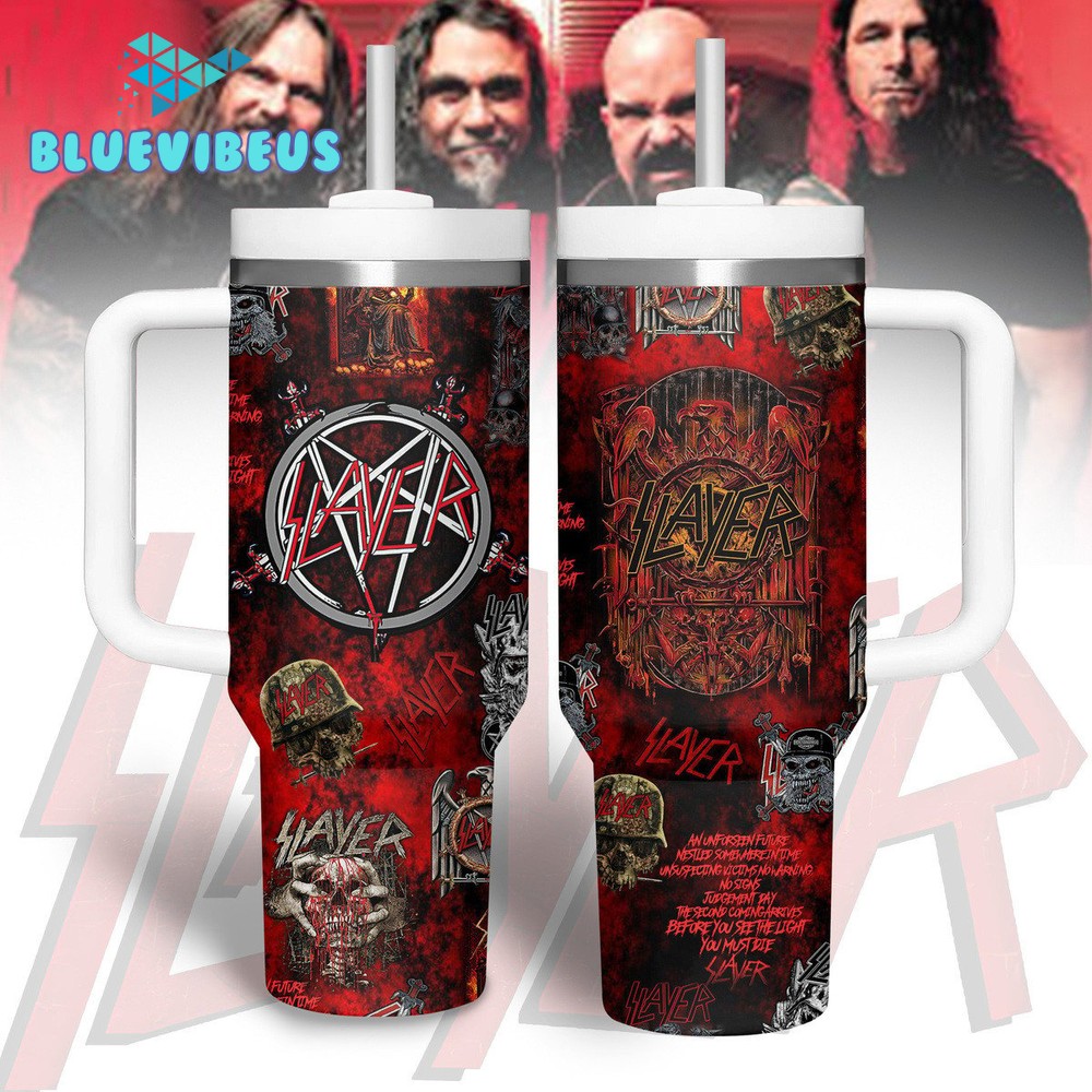 Slayer American Rock Band Limited Edition Stanley Tumbler