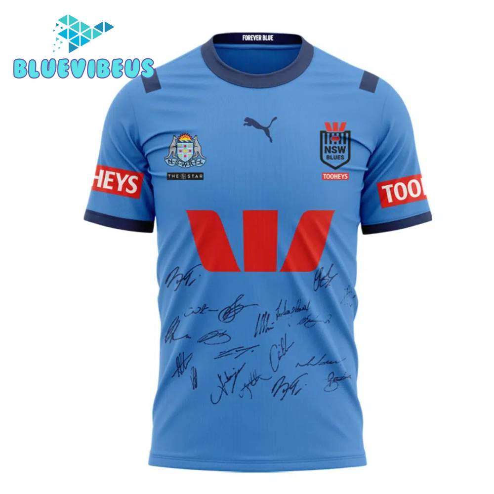 South Wales State Origin Custom Name Shirt