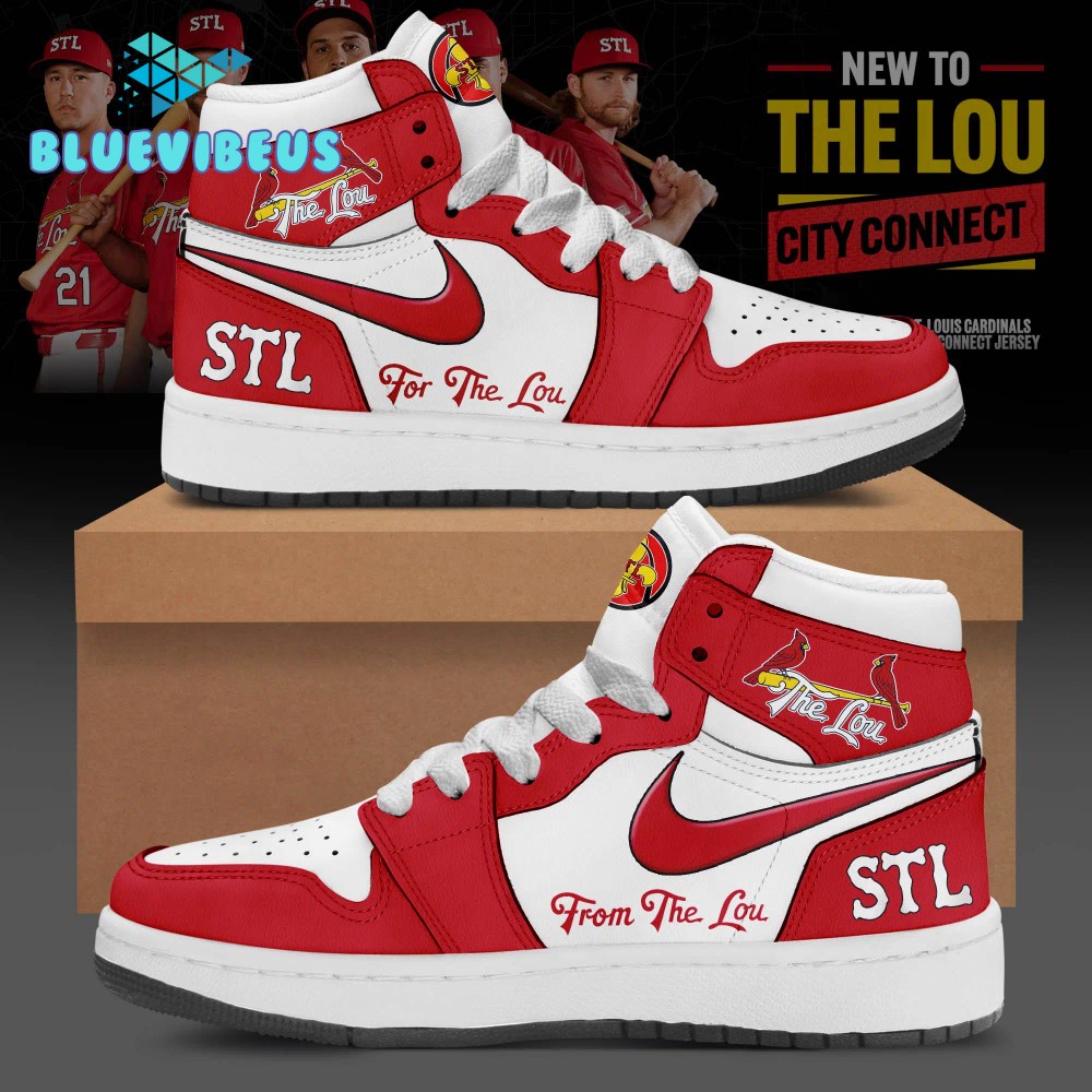 St Louis Cardinals MLB Nike Red 2024 City Connect Air Jordan 1