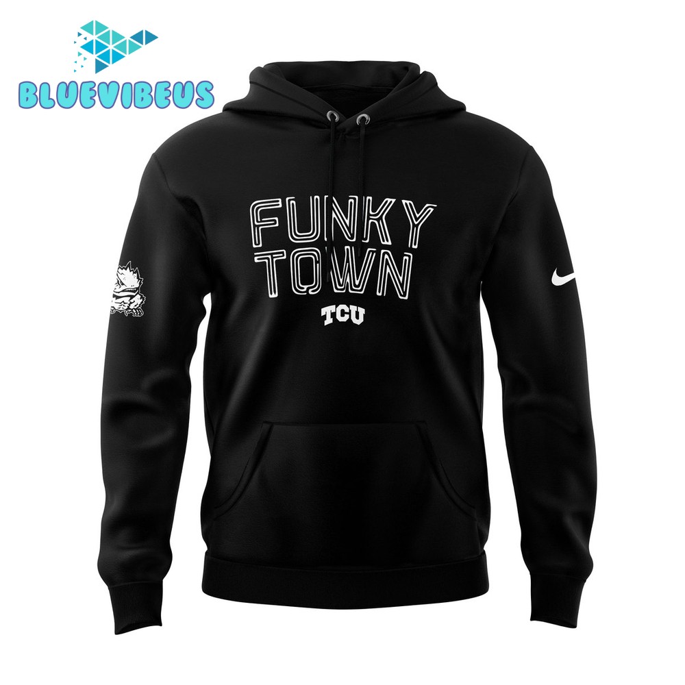 TCU Football Funky Town Limited Edition Combo Hoodie, Pants, Cap